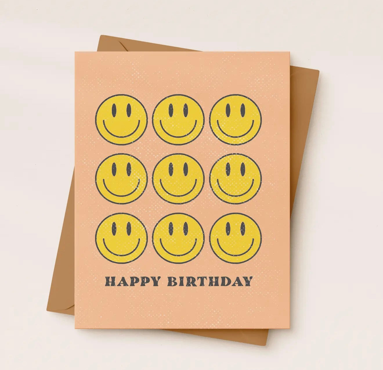Smiley Birthday Card